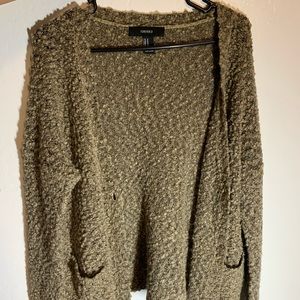 Tan/Brown Scruffy Cardigan